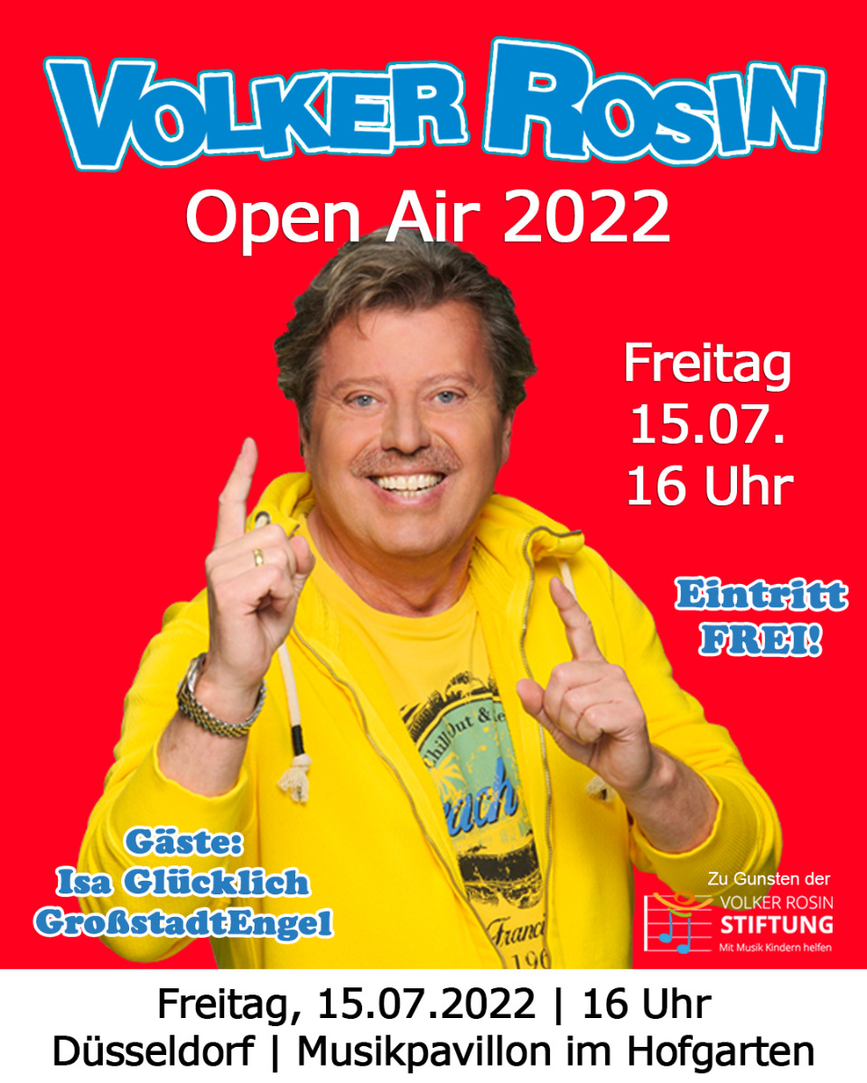 volker rosin tour 2022